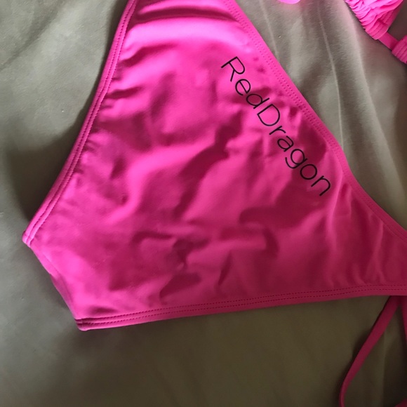 PINK RED DRAGON BIKINI - Picture 5 of 6